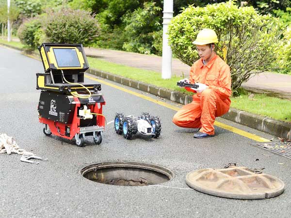 路桥管道机器人检测